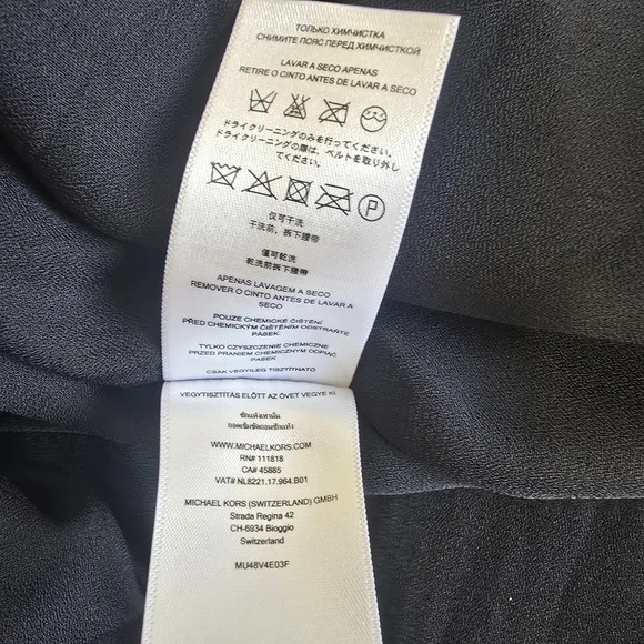 Michael Kors Black and White Stripe Tank Maxi Dress Large Coastal Resort Summer - Picture 10 of 10